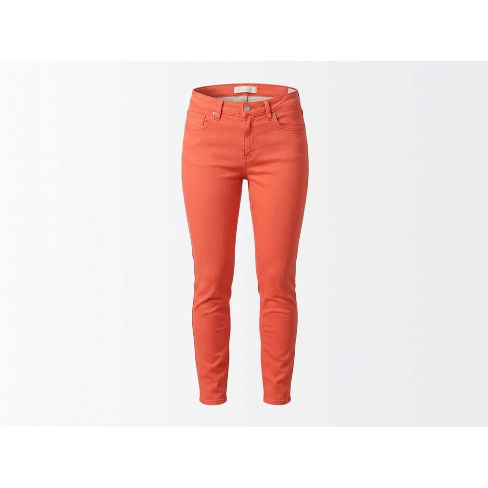 Levi’s Legging Super Stretch Skinny Jeans Coral Orange Womens W31 Levi Strauss